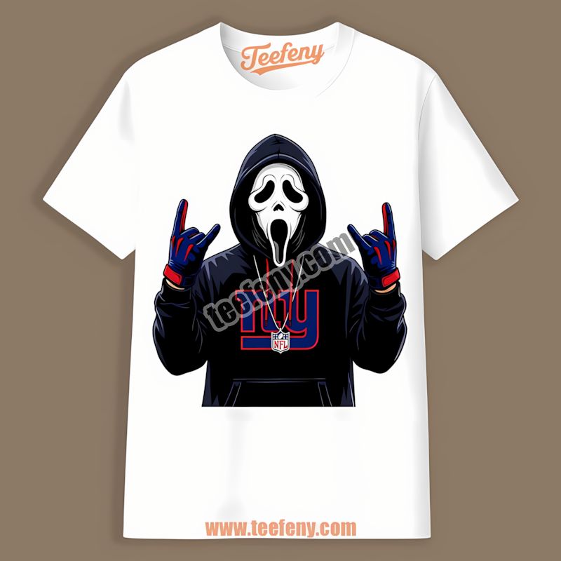 Ghostface New York Giants Spooky Adults Shirt