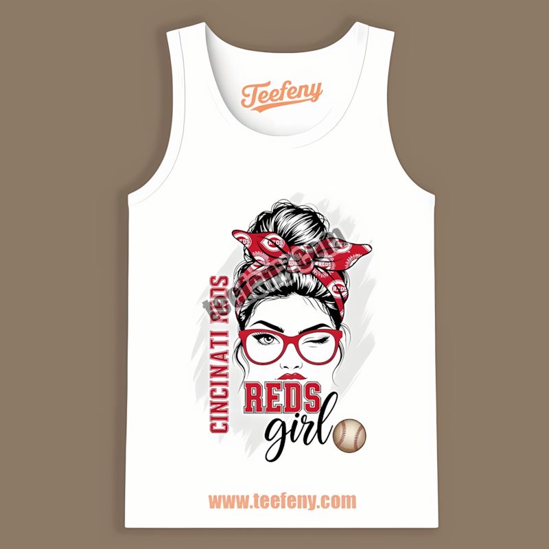 Girl Proud To Be A Cincinnati Reds Fan Best TTanktop Girl Proud To Be A Cincinnati Reds Fan Best TTanktop