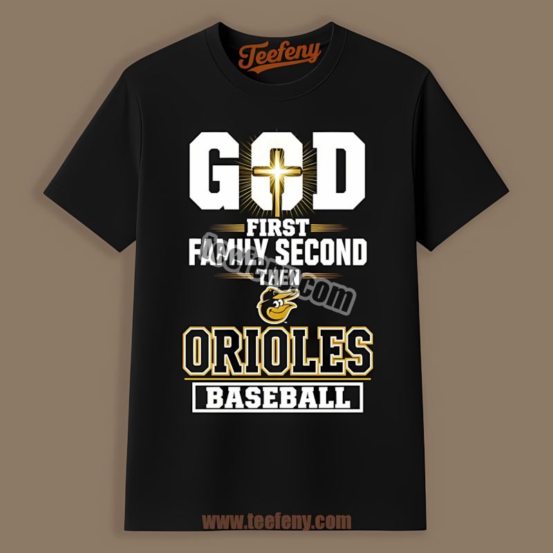 God First Family Second Boston Red Sox Game Day Shirt