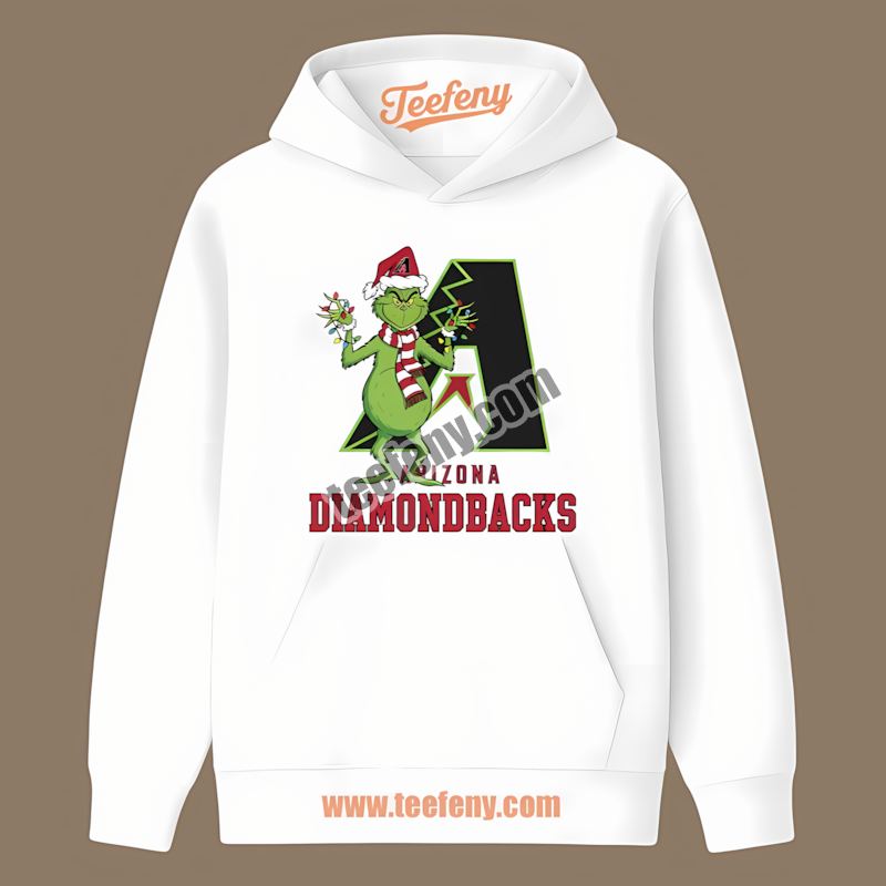 Grinch Christmas Arizona Diamondbacks Vintage Hoodie Grinch Christmas Arizona Diamondbacks Vintage Hoodie