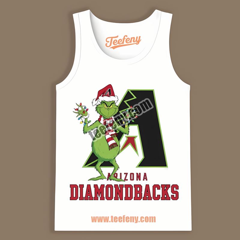 Grinch Christmas Arizona Diamondbacks Vintage Tanktop Grinch Christmas Arizona Diamondbacks Vintage Tanktop