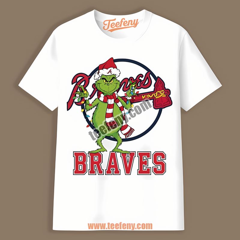 Grinch Christmas Atlanta Braves Festival Shirt