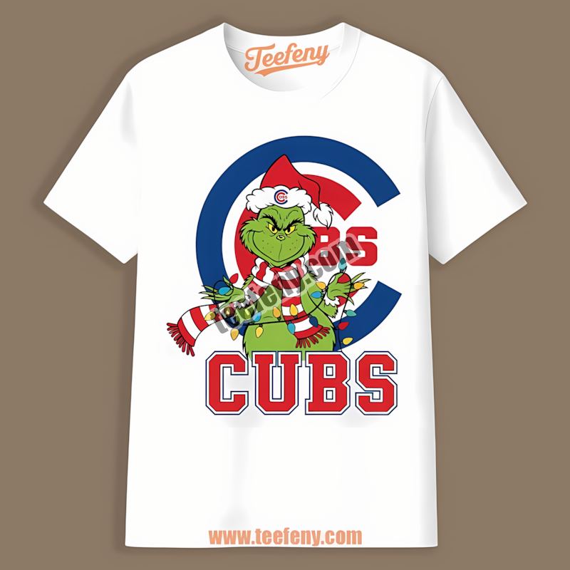 Grinch Christmas Chicago Cubs Trendy Shirt
