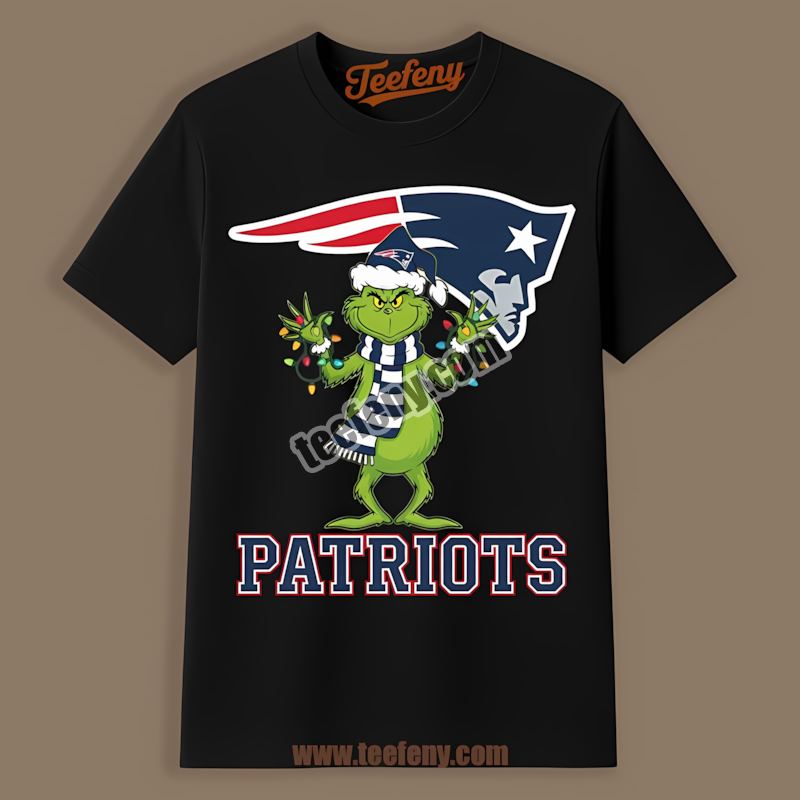 Grinch Christmas New England Patriots Trendy Shirt