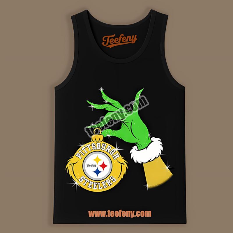 Grinch Holding Pittsburgh STanktoplers Ornament Classic Style Shirt Grinch Holding Pittsburgh STanktoplers Ornament Classic Style Shirt