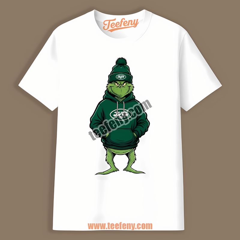 Grinch In Hoodie New York Giants Color Shirt