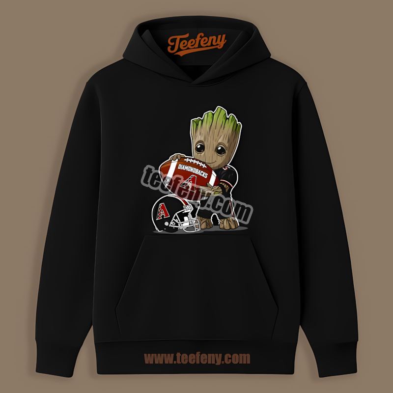 Groot Baseball Arizona Diamondbacks Vintage Hoodie Groot Baseball Arizona Diamondbacks Vintage Hoodie