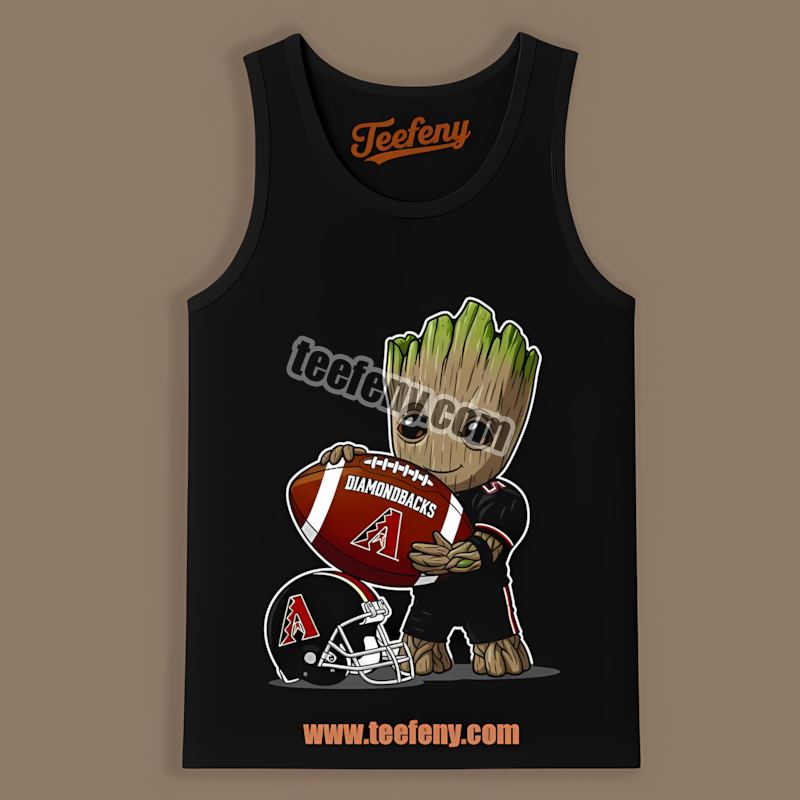 Groot Baseball Arizona Diamondbacks Vintage Tanktop Groot Baseball Arizona Diamondbacks Vintage Tanktop