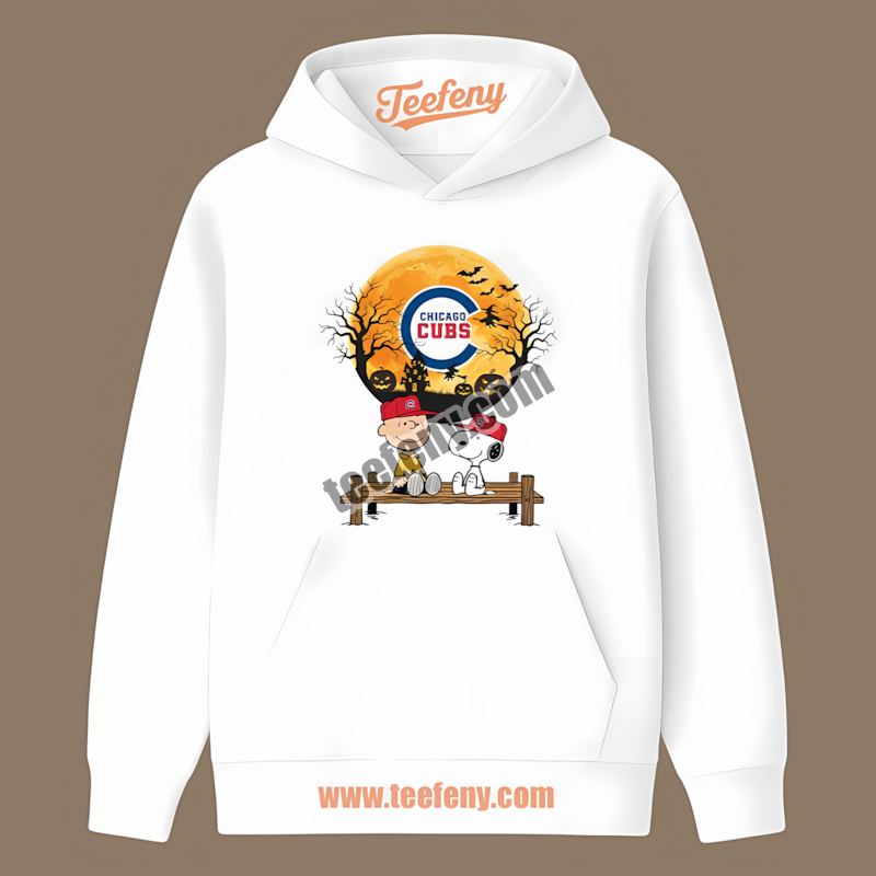 Halloween Charlie Brown Snoopy Chicago Cubs Color Hoodie Halloween Charlie Brown Snoopy Chicago Cubs Color Hoodie