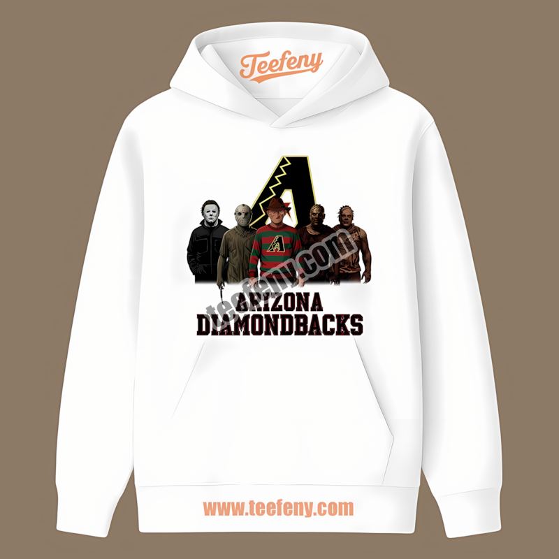 Halloween Horror Killers Arizona Diamondbacks Hoodie Halloween Horror Killers Arizona Diamondbacks Hoodie