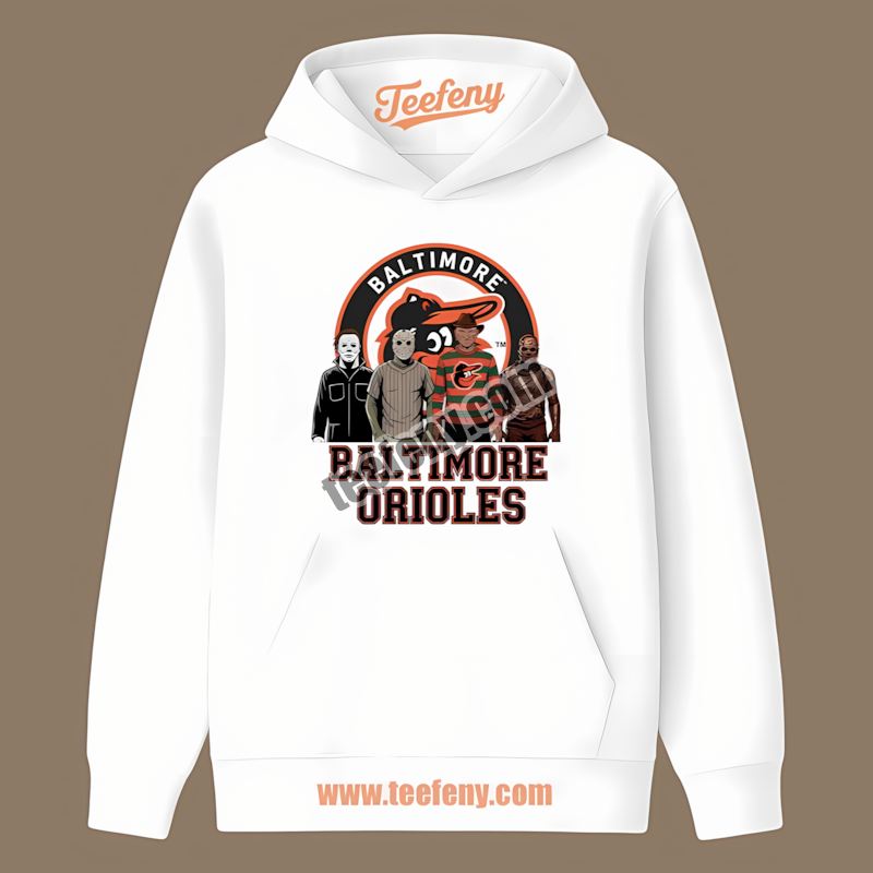Halloween Horror Killers Baltimore Orioles Summer Hoodie Halloween Horror Killers Baltimore Orioles Summer Hoodie