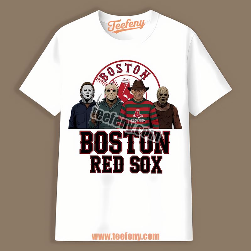 Halloween Horror Killers Boston Red Sox Limited Edition Shirt