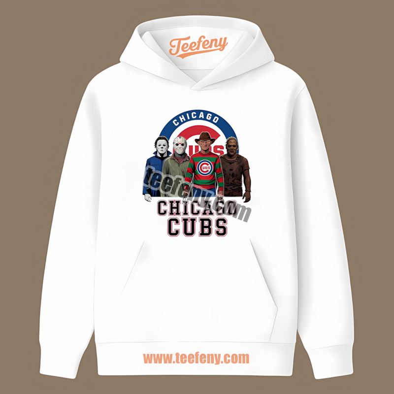 Halloween Horror Killers Chicago Cubs Hoodie Halloween Horror Killers Chicago Cubs Hoodie