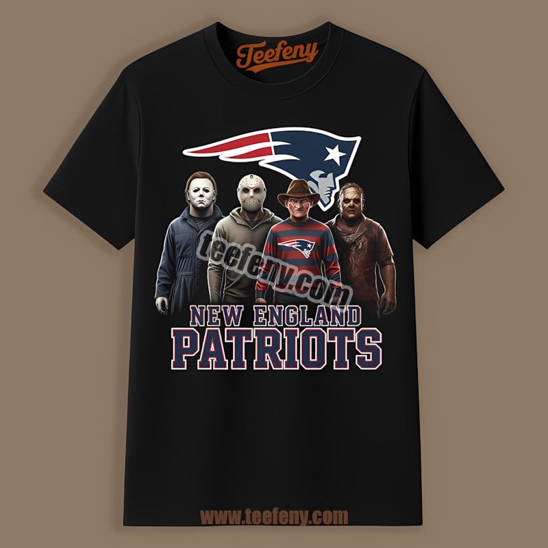 Halloween Horror Killers New England Patriots Classic Shirt