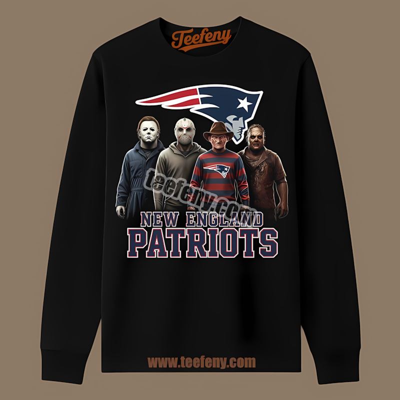 Halloween Horror Killers New England Patriots Classic Long Sleeve Halloween Horror Killers New England Patriots Classic Long Sleeve