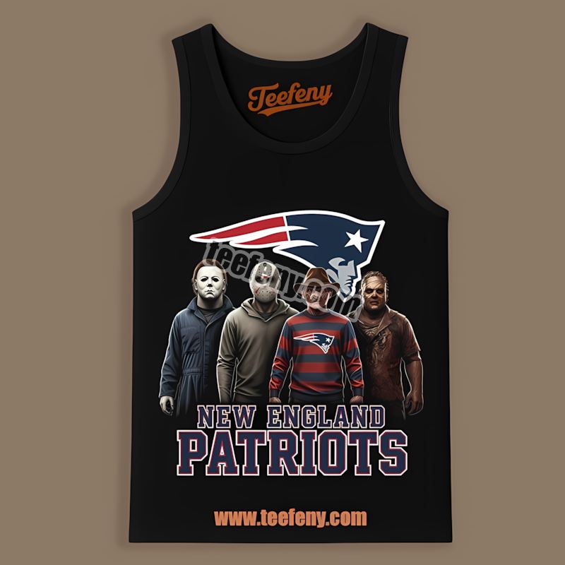 Halloween Horror Killers New England Patriots Classic Tanktop Halloween Horror Killers New England Patriots Classic Tanktop