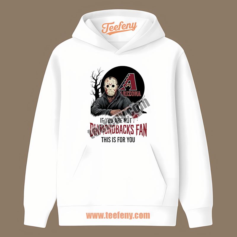 Halloween Jason Voorhees Arizona Diamondbacks Classic Hoodie Halloween Jason Voorhees Arizona Diamondbacks Classic Hoodie