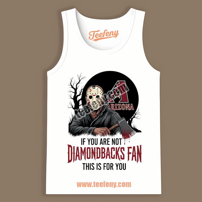 Halloween Jason Voorhees Arizona Diamondbacks Classic Tanktop Halloween Jason Voorhees Arizona Diamondbacks Classic Tanktop