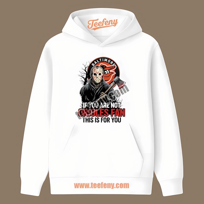 Halloween Jason Voorhees Baltimore Orioles Game Day Hoodie Halloween Jason Voorhees Baltimore Orioles Game Day Hoodie