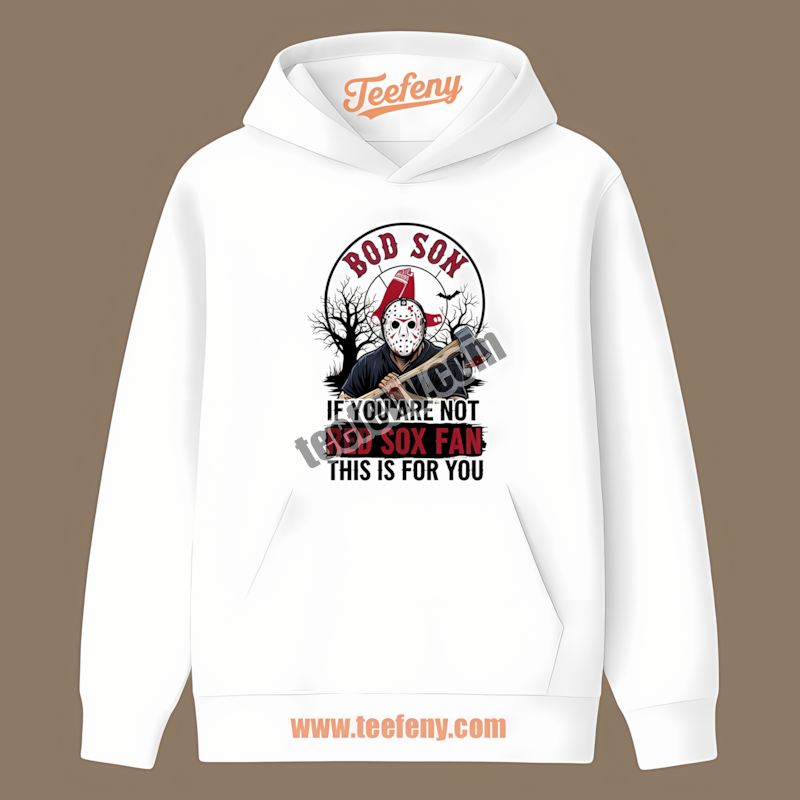 Halloween Jason Voorhees Boston Red Sox Home Run Hoodie Halloween Jason Voorhees Boston Red Sox Home Run Hoodie