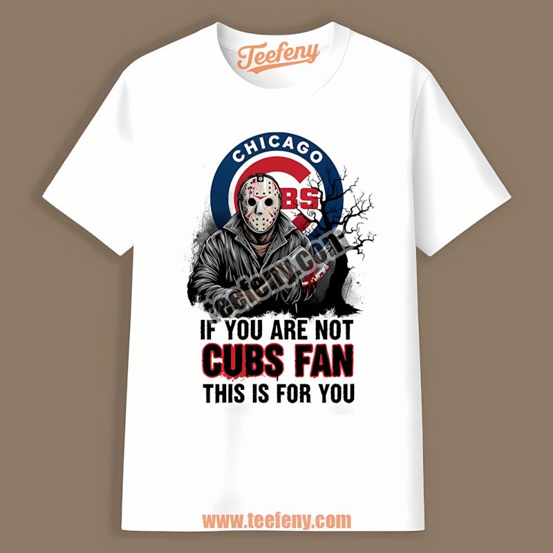 Halloween Jason Voorhees Chicago Cubs Vintage Shirt