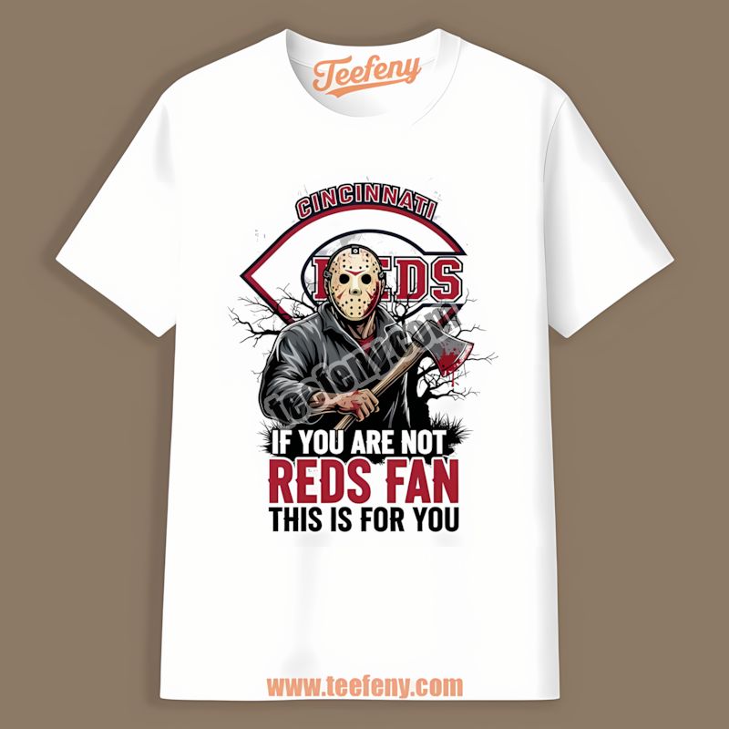 Halloween Jason Voorhees Cincinnati Reds Fashion Shirt