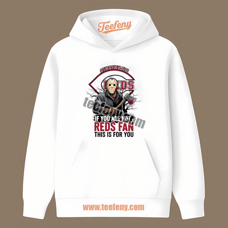 Halloween Jason Voorhees Cincinnati Reds Fashion Hoodie Halloween Jason Voorhees Cincinnati Reds Fashion Hoodie
