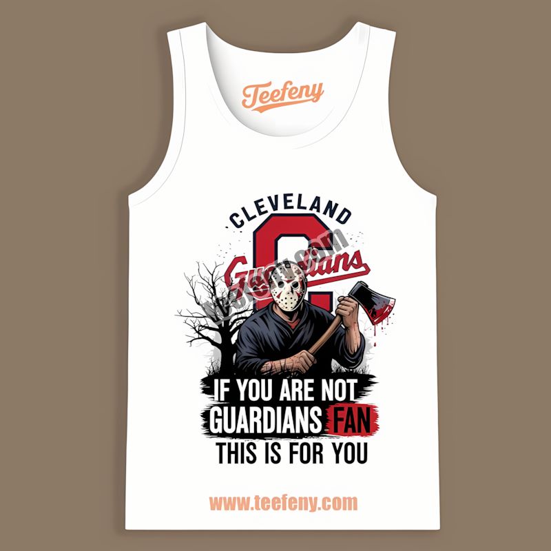 Halloween Jason Voorhees Cleveland Guardians Sports Tanktop Halloween Jason Voorhees Cleveland Guardians Sports Tanktop