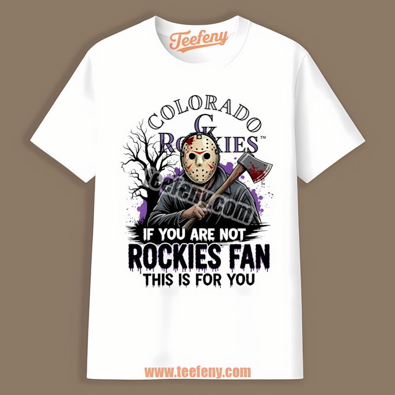 Halloween Jason Voorhees Colorado Rockies Sports Shirt