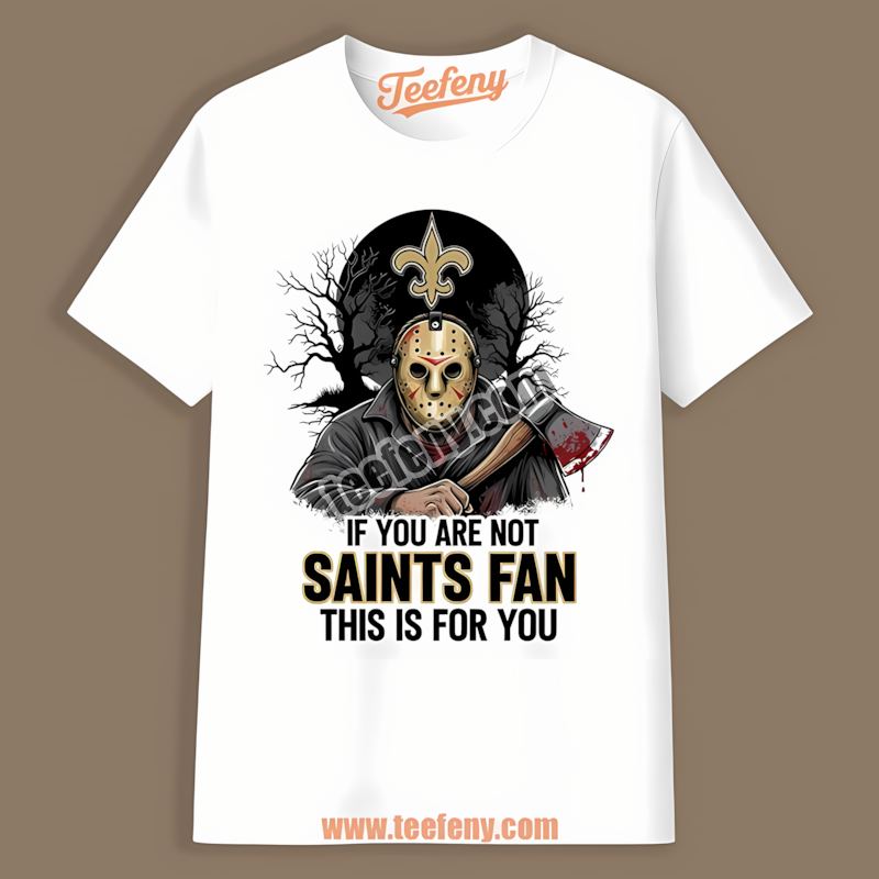 Halloween Jason Voorhees New Orleans Saints Unisex Shirt
