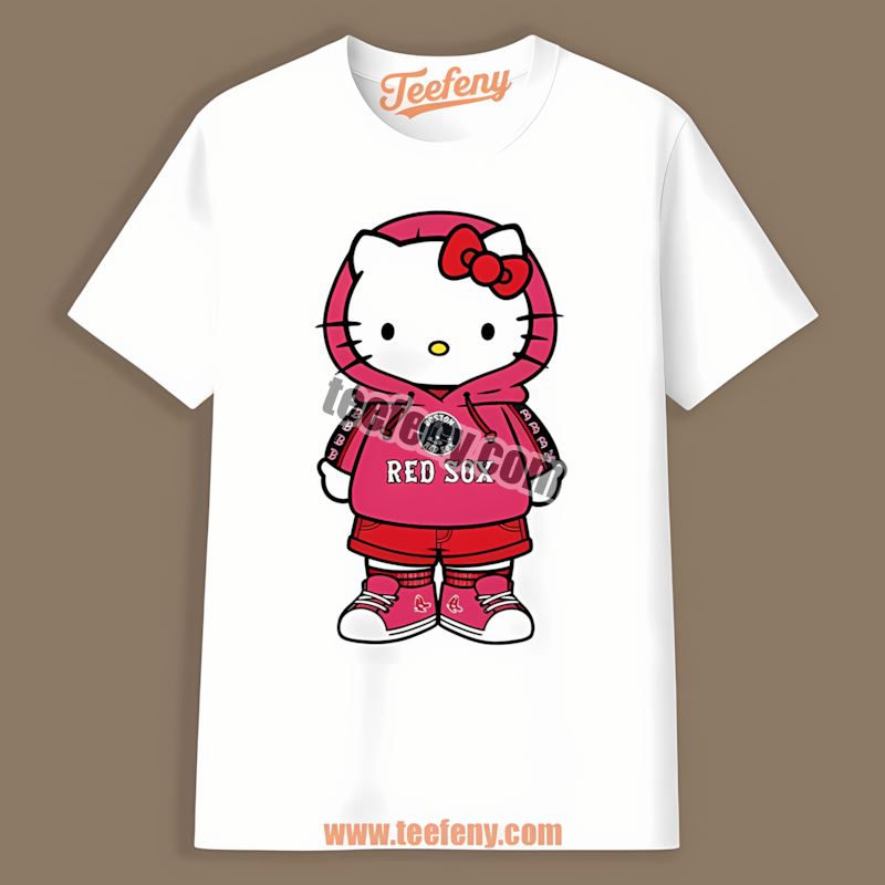 Hello Kitty Boston Red Sox Streetwear Shirt