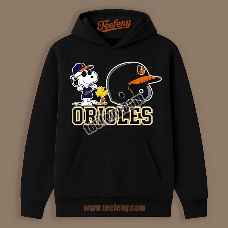 Helmet Vs Snoopy And Woodstock Baltimore Orioles Spring Training Hoodie Helmet Vs Snoopy And Woodstock Baltimore Orioles Spring Training Hoodie