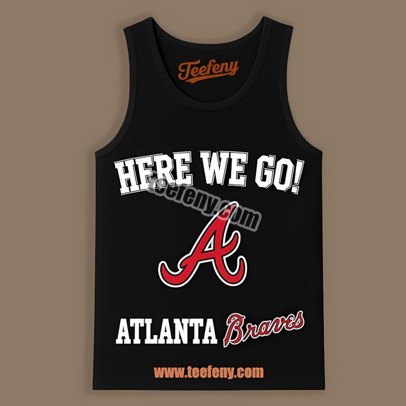 Here We Go Atlanta Braves Logo Soft Tanktop Here We Go Atlanta Braves Logo Soft Tanktop