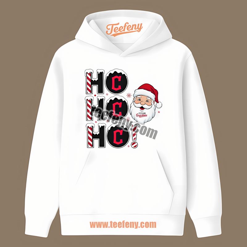 Ho Ho Ho Santa Christmas Cleveland Guardians All Day Hoodie Ho Ho Ho Santa Christmas Cleveland Guardians All Day Hoodie