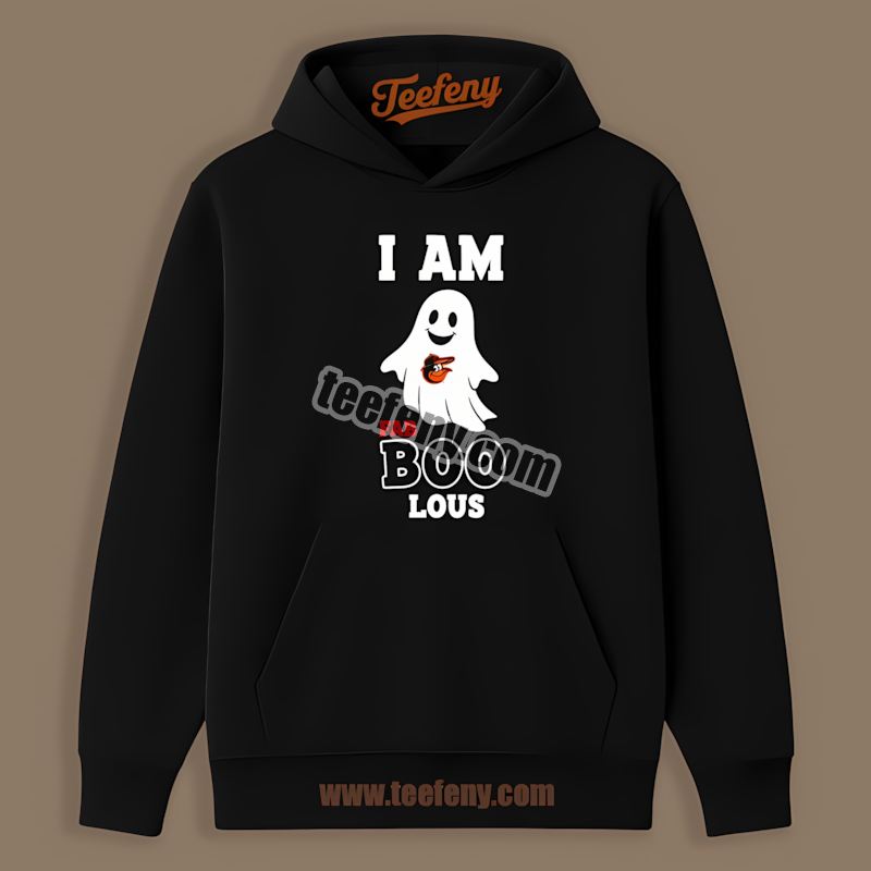 I Am Fab Boo Lous Baltimore Orioles Ghost Home Run Hoodie I Am Fab Boo Lous Baltimore Orioles Ghost Home Run Hoodie