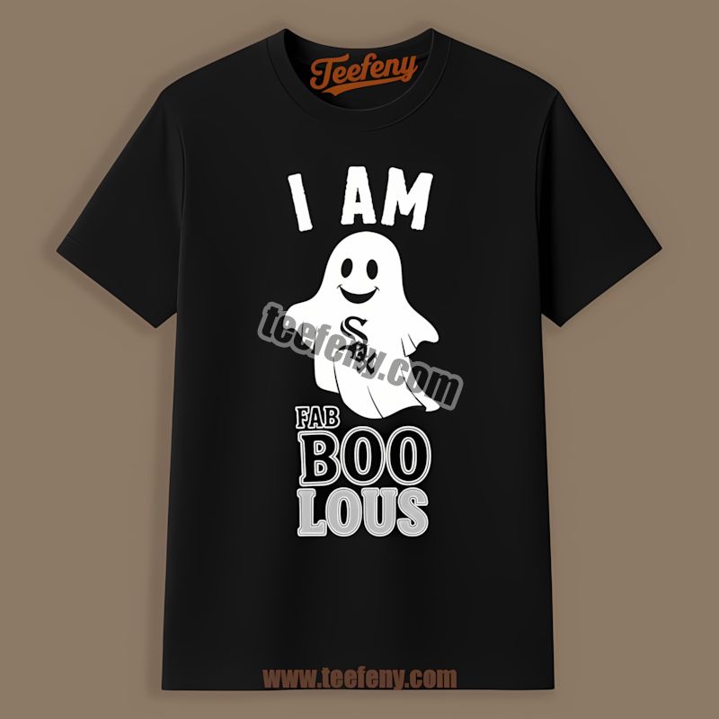 I Am Fab Boo Lous Chicago White Sox Ghost Regular Shirt