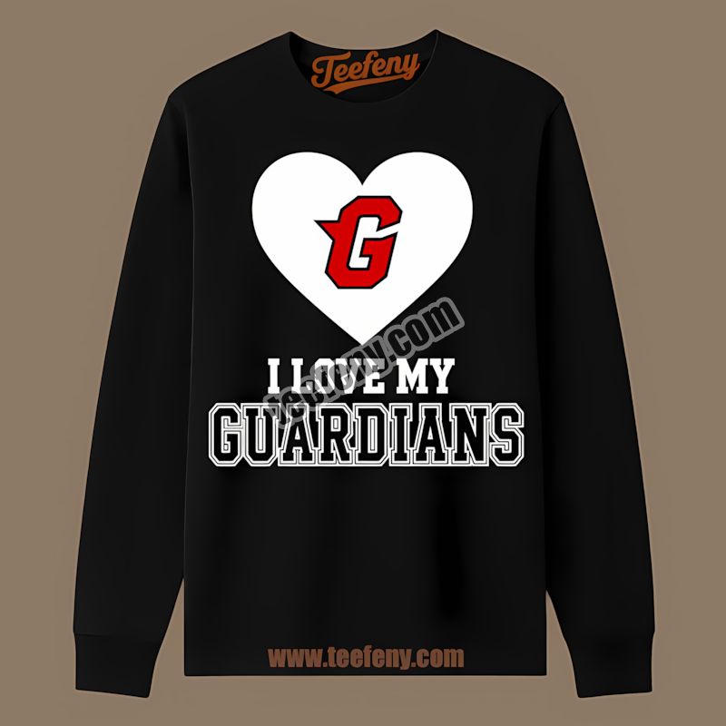 I Love My Cleveland Guardians Heart Personalized TLong Sleeve I Love My Cleveland Guardians Heart Personalized TLong Sleeve