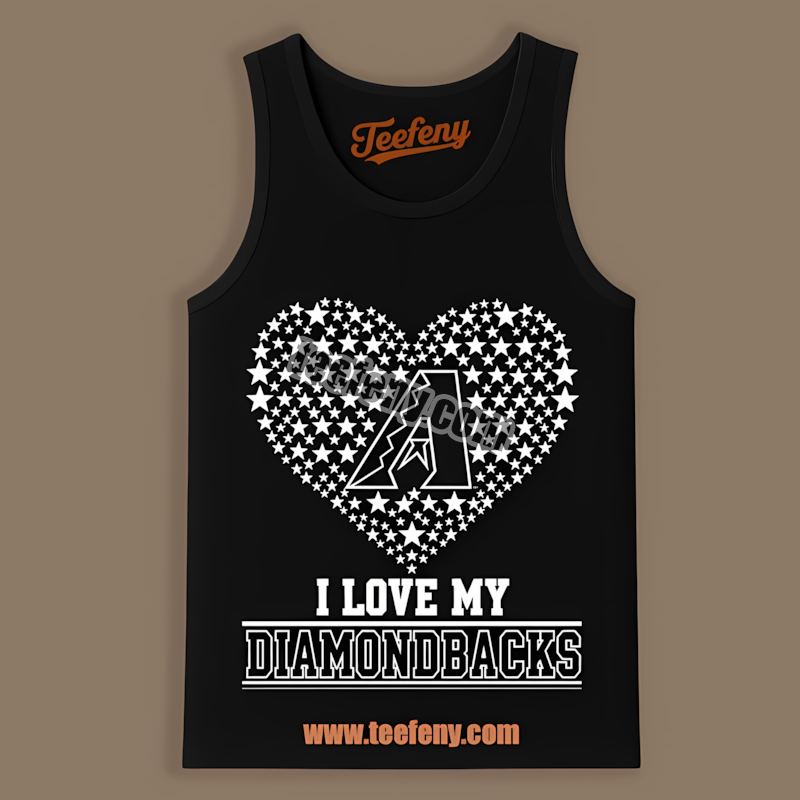 I Love My Diamondbacks Heart Arizona Diamondbacks Tanktop I Love My Diamondbacks Heart Arizona Diamondbacks Tanktop