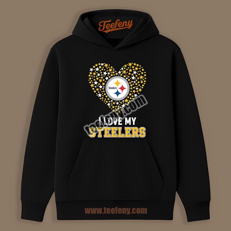 I Love My Pittsburgh SHoodielers Heart Shirt I Love My Pittsburgh SHoodielers Heart Shirt
