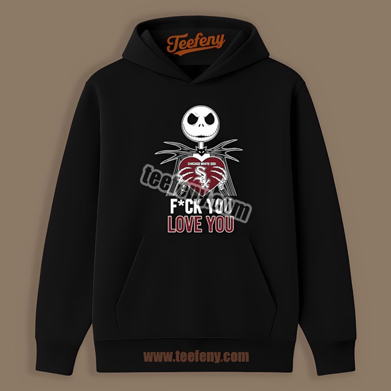 Jack Skellington Chicago White Sox Heart Best THoodie For Men Jack Skellington Chicago White Sox Heart Best THoodie For Men
