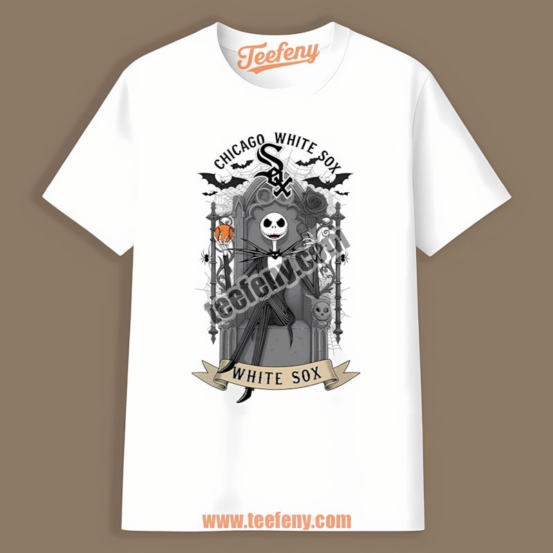 Jack Skellington Chicago White Sox Throne Classic Shirt