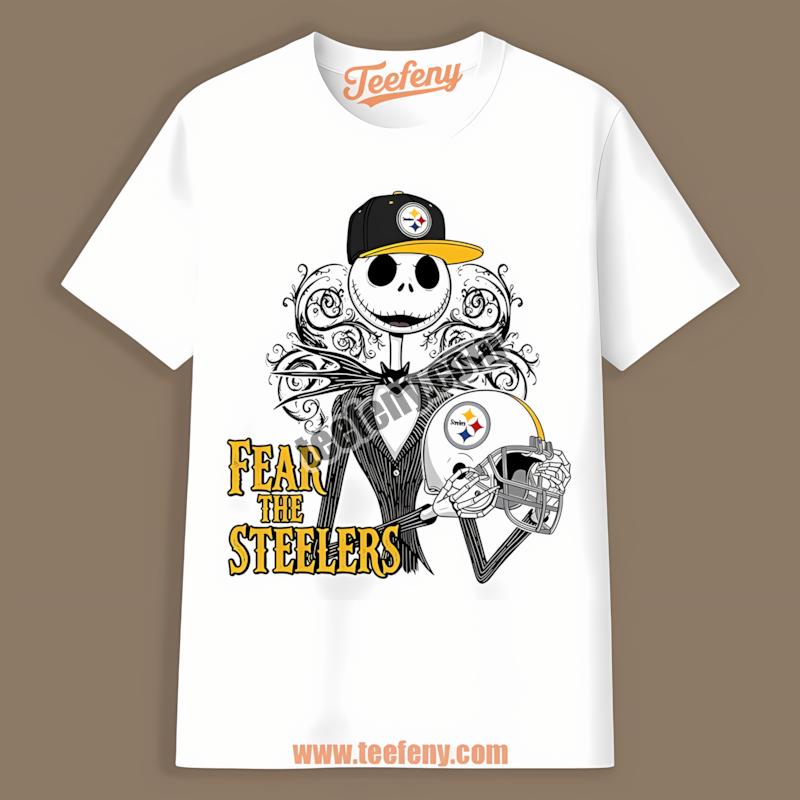 Jack Skellington Fear The Pittsburgh Steelers Classic Fan Shirt