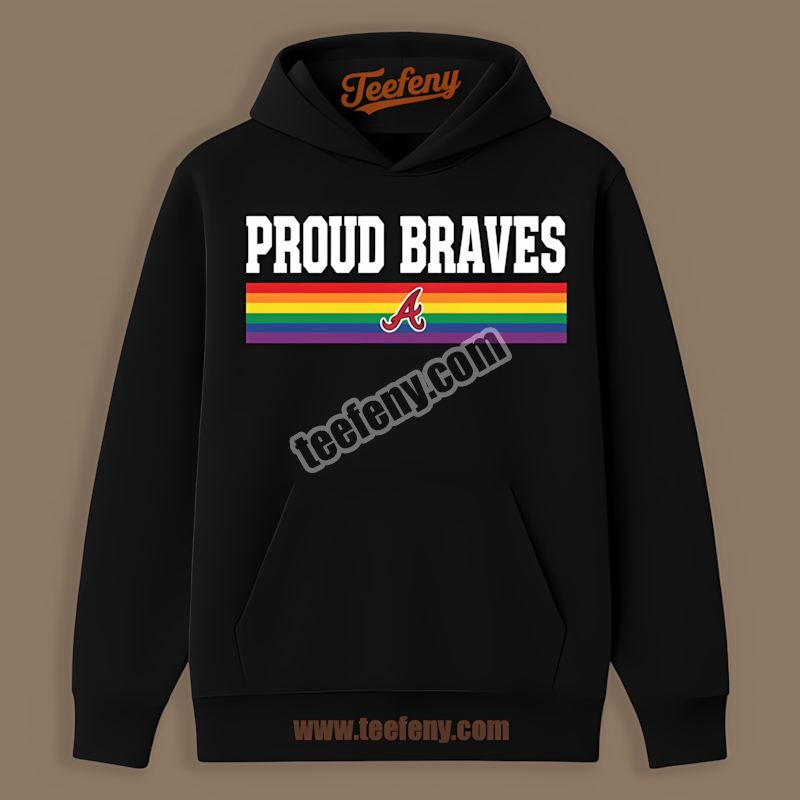 Lgbt Pride Atlanta Braves Crewneck Hoodie Lgbt Pride Atlanta Braves Crewneck Hoodie