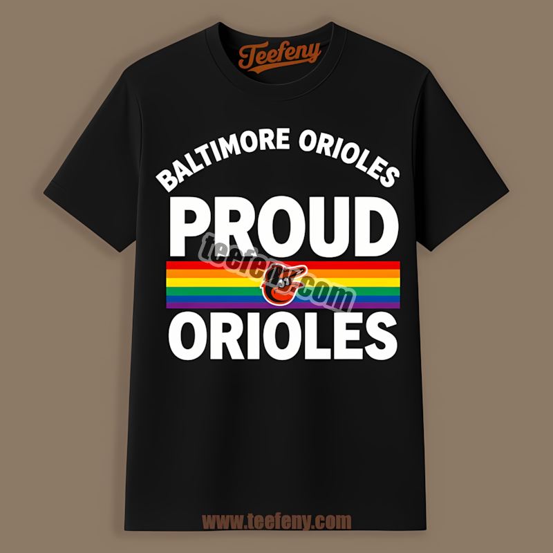 Lgbt Pride Baltimore Orioles Home Run Shirt