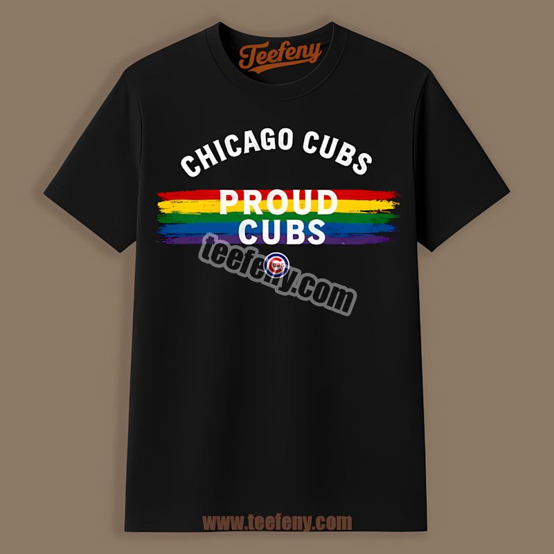 Lgbt Pride Chicago Cubs Retro Shirt