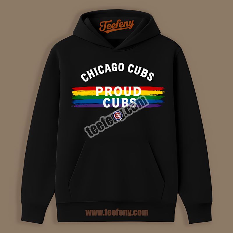 Lgbt Pride Chicago Cubs Retro Hoodie Lgbt Pride Chicago Cubs Retro Hoodie