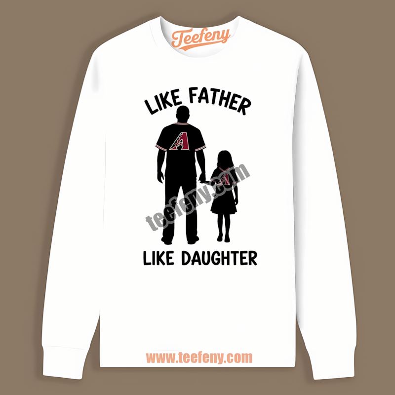 Like Father Like Daughter Arizona Diamondbacks Vintage Long Sleeve Like Father Like Daughter Arizona Diamondbacks Vintage Long Sleeve