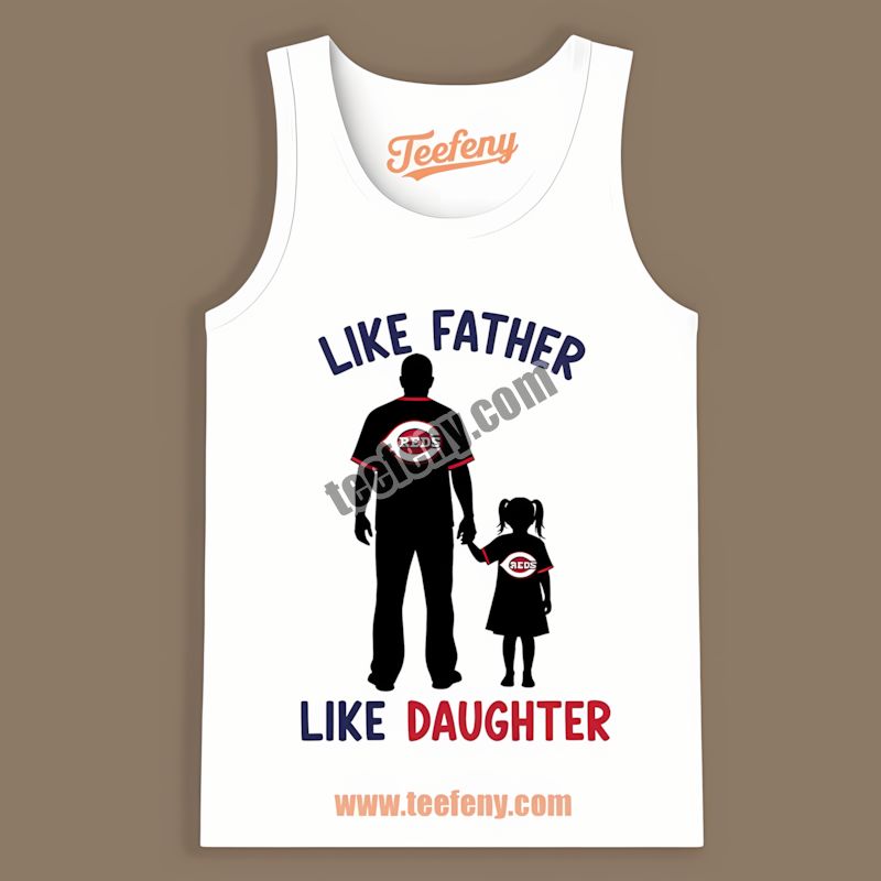 Like Father Like Daughter Cincinnati Reds Classic Tanktop Like Father Like Daughter Cincinnati Reds Classic Tanktop