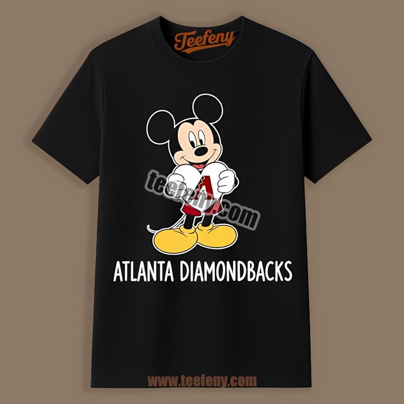 Mickey Heart Chicago Cubs Unisex Shirt