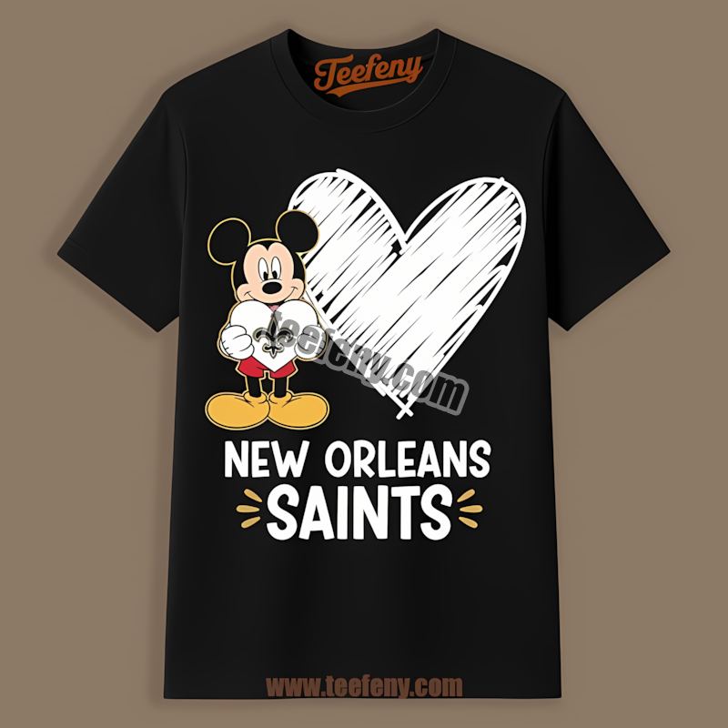 Mickey Haters Gonna Hate New Orleans Saints Graphic Shirt